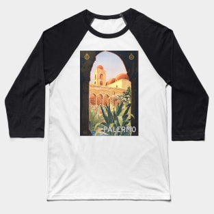 Palermo poster by Stab A. Marzi (1920) Baseball T-Shirt